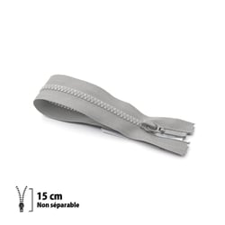 Fermeture éclair Z48 - PRESTILON 4 mm 15 cm - Non Séparable