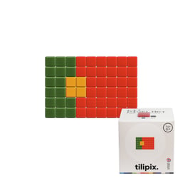Kit mosaïque DIY pixel art - Drapeau Portugal - Mini