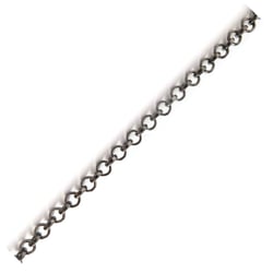Graine Créative - Chaine Anthracite 1 mètre Maille 3,8 mm
