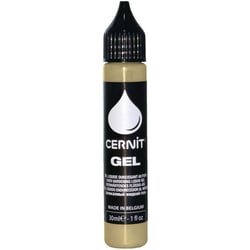 Gel polymère - Pâte à modeler - Liquide - À cuire - Or - 30ml - Cernit