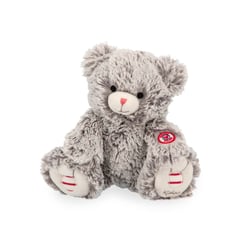 Peluche Mae l ours gris prestige - 24 CM