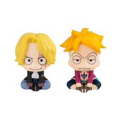 One Piece - Statuette Look Up Sabo & Marco11 cm