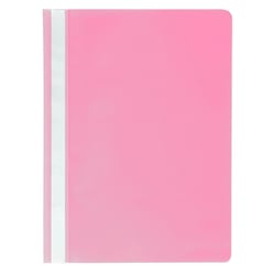 Chemise de présentation à lamelles Polypropylène standard - A4 - Rose - x 25 - Exacompta