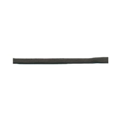 Bobine 50m queue de rat tubulaire polyester 5mm Gris Noir