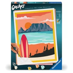 CreArt - 30x40 cm Peinture par numeros Sunset - Ravensburger