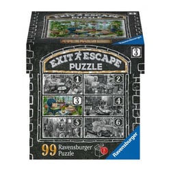 puzzle escape 99p Jardin manoir - Ravensburger - Bleu