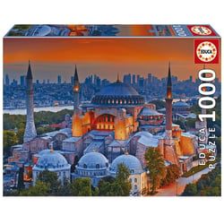 Puzzle 1000 pcs – Hagia Sophia – Istanbul - Educa Borras - Rouge