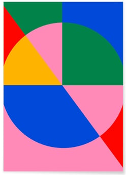 Affiche Bauhaus 1 | A3 : 29,7x42cm