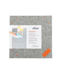 Tapis de Repassage en Laine 35,6 x 35,6 cm Oliso – Performance et Précision pour la Couture et le Quilting Gris