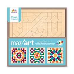 Coffret 3 mosaïques à peindre - Mazafran