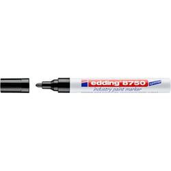 Lot de 10 Marqueurs Peinture 8750 Spécial Industrie Noir 2-4 mm EDDING