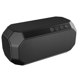 Enceinte Bluetooth Rose Gold Stéréo HD Bass TWS TF FM AUX USB Mains Libres Noir YONIS