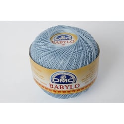 Fil à crocheter Babylo Gross. 10 - Col. 800 - Bleu Ciel