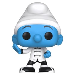 Les Schtroumpfs - Figurine POP! Schtroumpf Costaud Édition Exclusive 9 cm - Funko