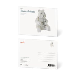 CARTE POSTALE OURS POLAIRE