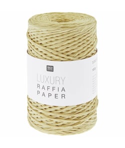Bobine de fibre de papier Luxury Raffia Paper - 100gr - Rico Design 04 Heu