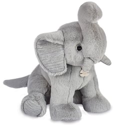PREPPY CHIC - ELEPHANT GRIS PERLE 45 CM