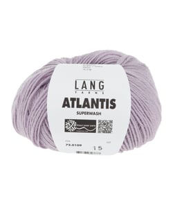 Pelote de laine vierge ATLANTIS - Lang Yarns 0109 Violet