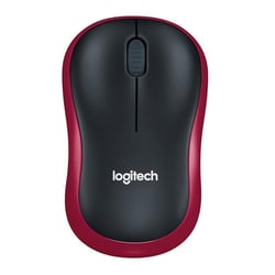 Souris Sans Fil Ergonomique USB Pour Ordinateur Portable Et Bureau Noire Et Bleue Noir + Rouge YONIS