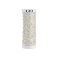 Prima Mercerie |Fil à coudre | fil de lin| bobine fil de 30 m| blanc