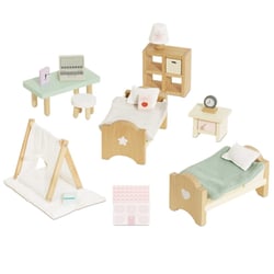 Chambre enfants pour maison de poupées