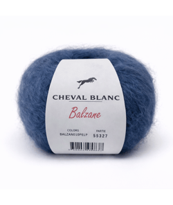 Fil vaporeux & raffiné BALZANE - Cheval Blanc 010 Bleu