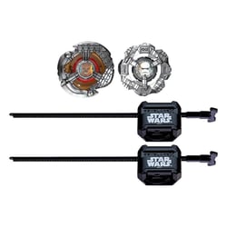 Beyblade - Collaboration Beyblade X et Star Wars Chewbacca 4-80LF contre Stormtrooper 5-70B