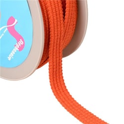 Bobine 20m Galon quatre cordons 15mm orange bengale