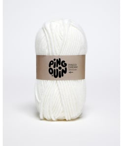 Fil à tricoter PINGO DREAM - 100GR - PINGOUIN Blanc