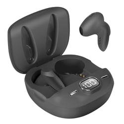 LinQ Écouteurs Bluetooth , Kit main libre Commandes Tactiles Noir