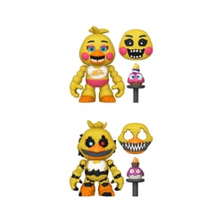 Five Nights at Freddy's - Figurines Snap Nightmare Chica & Toy Chica 9 cm