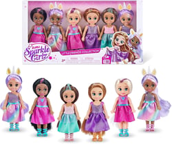 Lot De 5 Poupées Sparkle Girlz - Zuru