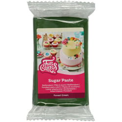 FunCakes Pâte à Sucre Vert Sapin - 250g