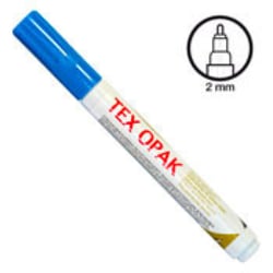 Feutre Peinture Textile Bleu Fonce Mat