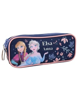 Trousse Mybagstory - Bleu,Rose - La Reine des Neiges - 2 compartiments