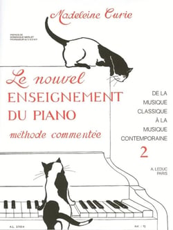 Partition musicale CURIE - Nouvel Enseignement Du Piano Vol.2 - Alphonse Leduc