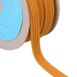 Bobine 20m Galon quatre cordons 15mm marron  cuivre