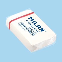 Gomme - Blanche - Rectangulaire - Caoutchouc synthétique - Soft 412 - Milan