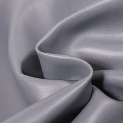 Tissu Simili cuir souple et épais uni Roma Gris