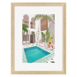 Image encadrée Bohème 30x40 cm