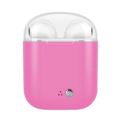 Ecouteurs Bluetooth Sans Fil Avec Réduction De Bruit Et Microphone Intégré Rose YONIS