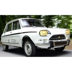 Voiture Miniature - NOREV - CITROEN Ami Super - 1/18 - Blanc - 1974