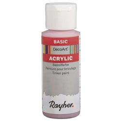 Peinture Acrylic, flacon 59 ml, rose layette