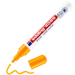 Marqueur craie liquide pointe ogive 2-3 mm - Edding - Orange fluorescent - Kreidemarker 4095