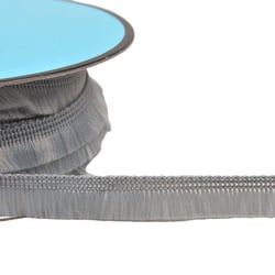 Bobine 25m petite frange 13mm gris clair