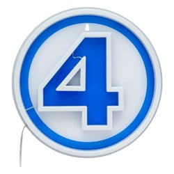Marvel - Lampe murale LED Les 4 Fantastiques Logo Neon