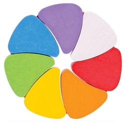 Jeu de dexterité Rainbow Petals - Bigjigs - Jaune