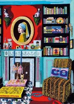 Puzzle 1000 pièces - Room with Vermeer - Heye