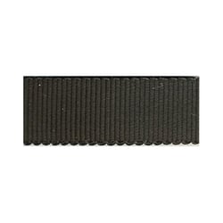 Disquette 16m Gros Grain Petersham GRIS NOIR