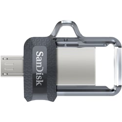Clé USB SANDISK - Ultra M - SDDD3-032G-G46 - Noir/Gris - 32 Go
